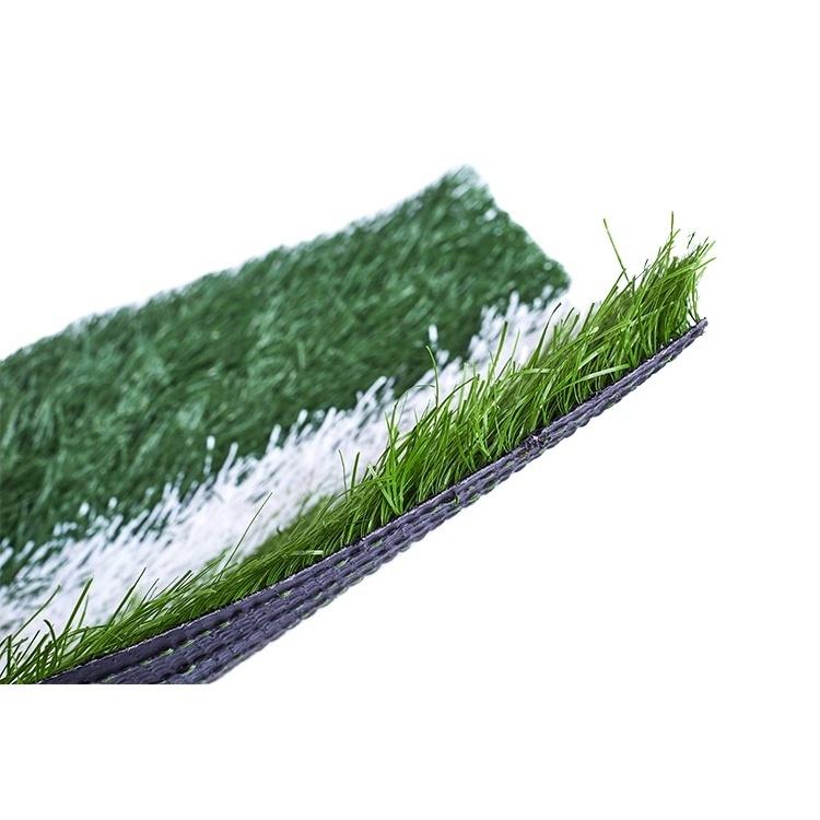 Green White Stripe Soccer Field Artificial Grass Sports Lawn Flooring