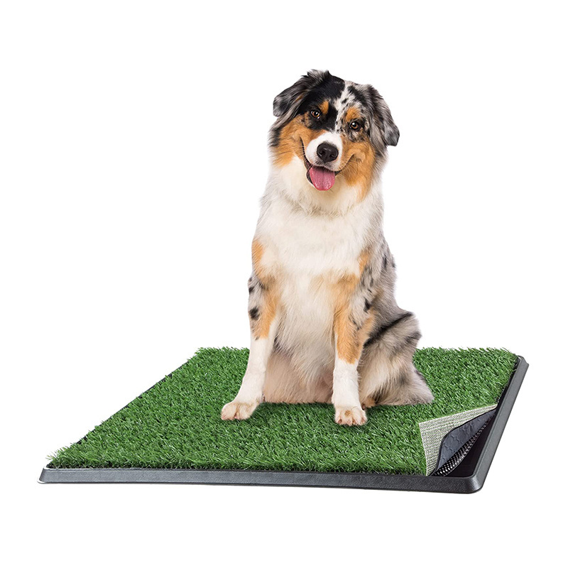 Hot sell dog pee grass pad puppy toilet replacement artificial grass for potty training