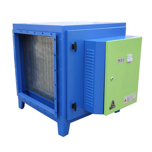 Lvcheng electrostatic precipitator activated carbon filter box cooking fumes extractor ESP smoke filter