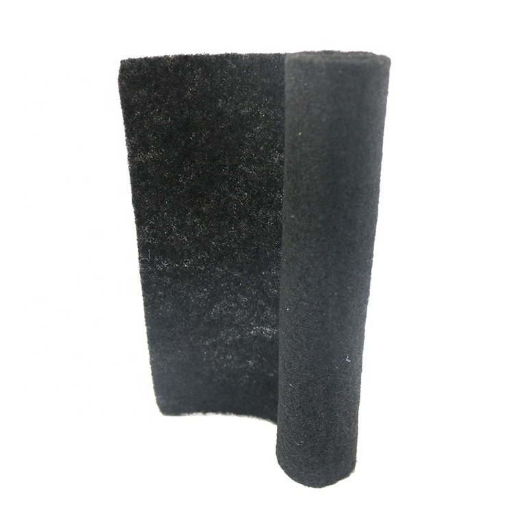 Industrial charcoal sheet activated carbon fiber filter cloth air filter