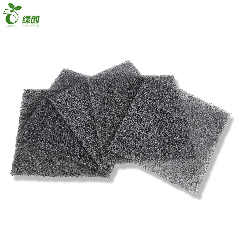 Shenzhen Manufacturers Customized Honeycomb Foam Titanium Dioxide Photocatalyst Sponge Filter with UV Light For sterilization