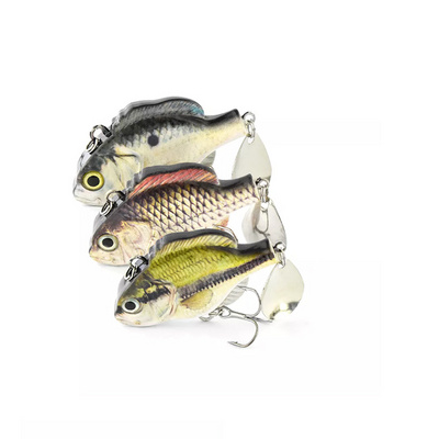 LVDE 60mm 35g VIB Fishing Lures Vibration Fishing Bait Crankbait Pesca Trout Fishing Lure