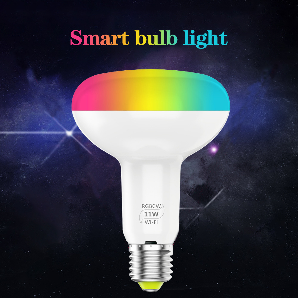 E26 RGBCW Multi-Color 11W Smart WiFi LED Light Bulbs wifi led bulbs magic Home App Cellphone Control Smart Lighting