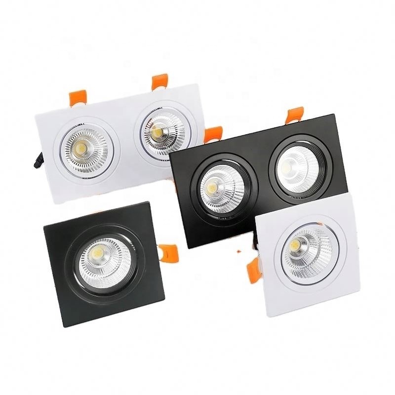 Bedroom Anti-glare surface mounted recessed led ceiling light downlight Mini square Hotel electronic spotlight down lights