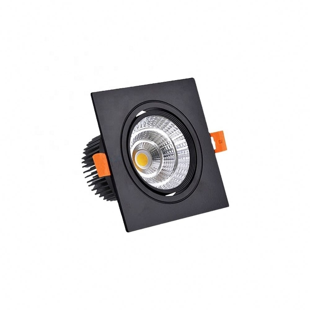 Bedroom Anti-glare surface mounted recessed led ceiling light downlight Mini square Hotel electronic spotlight down lights