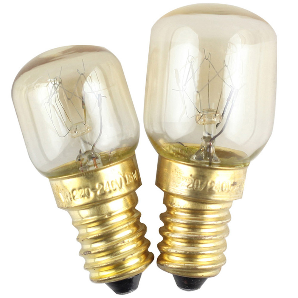 High Temperature E14 LED Bulb 15W 25W 300 Degree Microwave Oven Light Bulbs Tungsten Filament steamer Lamp Salt Light Bulb