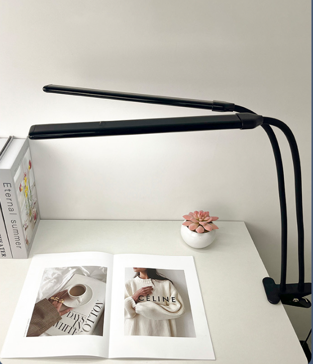 13W LED Desk Lamp Swing Arm Architect Desk Lamps for Home Office LED Table Lamp with Clamp Brightness Adjustable clip book light