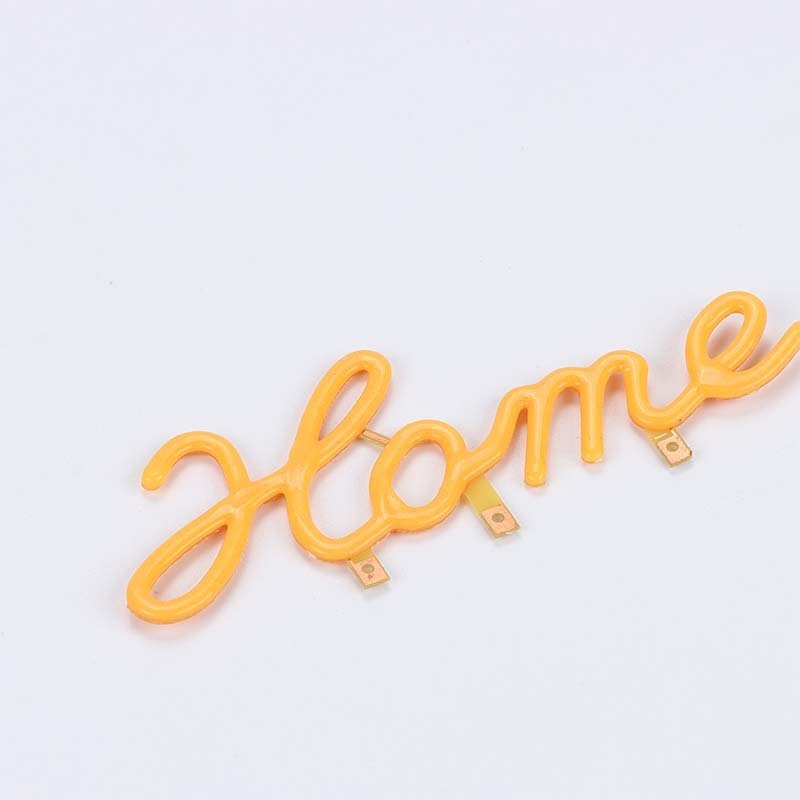 Home Love Shape Letter LED Bulbs chips 3V creative light source light wick Vintage Spiral Filament LED bulb lamp chip lighting