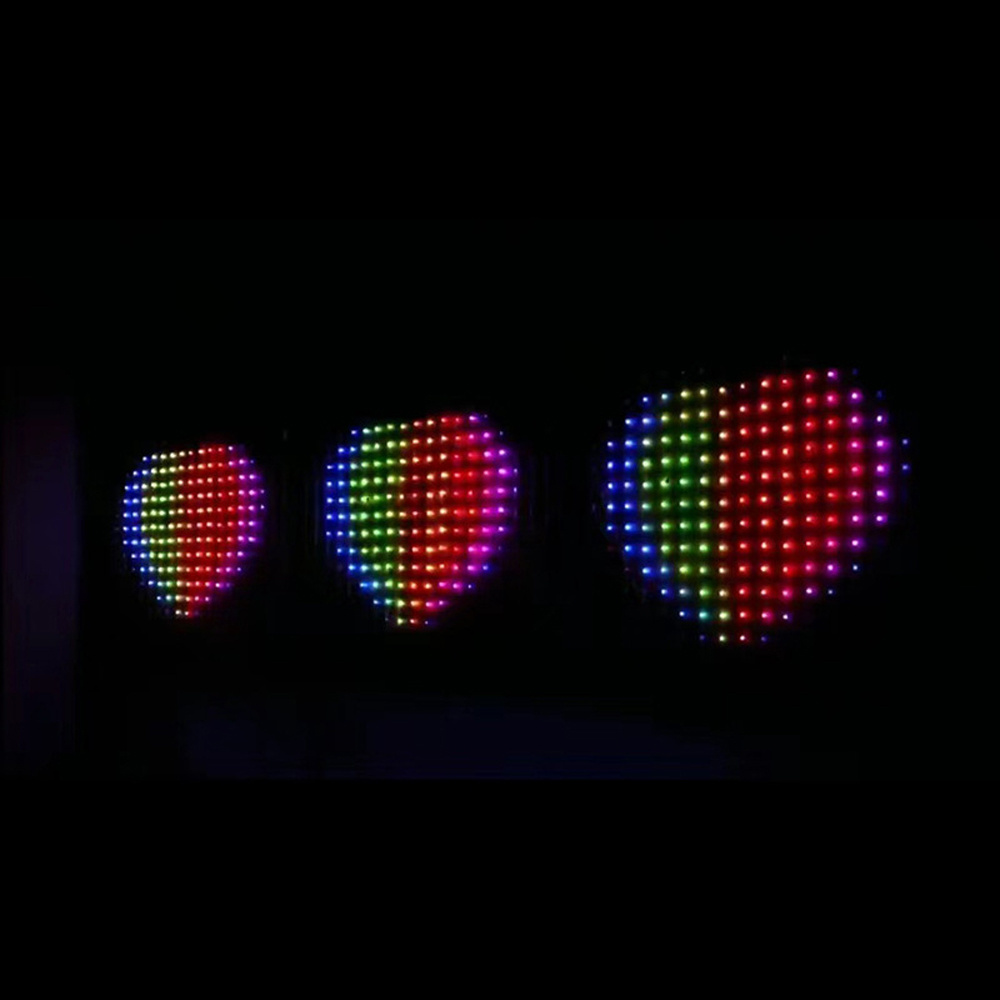 DIY App Control Music sync Christmas Rgb Pixel Addressable Curtain Lights Party Programmable Led Fairy Smart Curtain Light