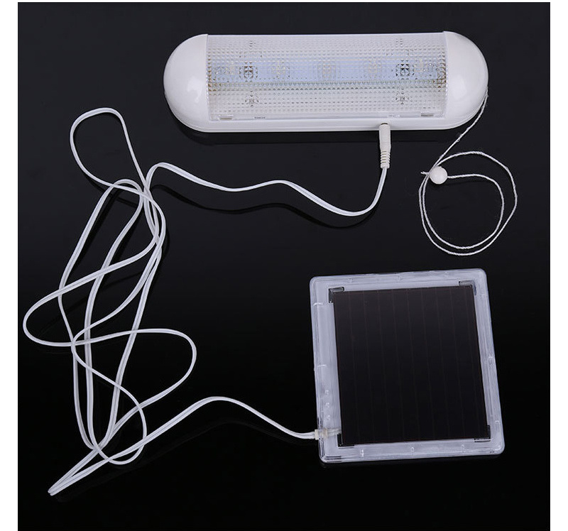 Outdoor waterproof solar light split super bright solar cable tent light outdoor light