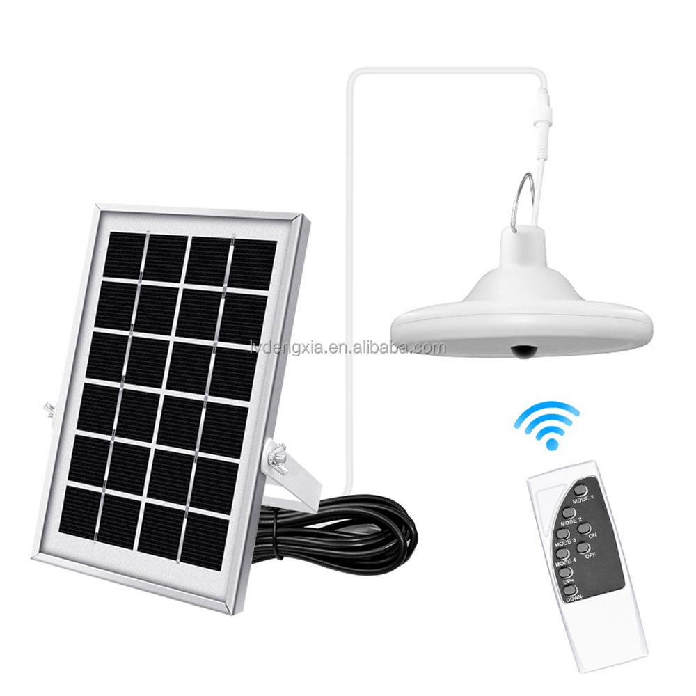 Solar Lights Indoor Outdoor 3000LM Dimmable Motion Sensor Solar Shed Light with Remote IP65 Waterproof for Barn Yard Garage