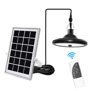 Solar Lights Indoor Outdoor 3000LM Dimmable Motion Sensor Solar Shed Light with Remote IP65 Waterproof for Barn Yard Garage