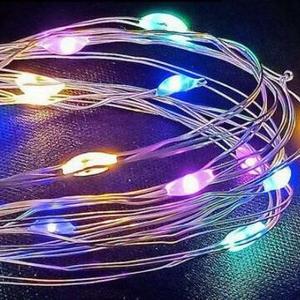 Xmas CR2032 Battery Operated Led Copper Wire String Fairy light 2m 20leds Christmas Decora Wedding led String Light