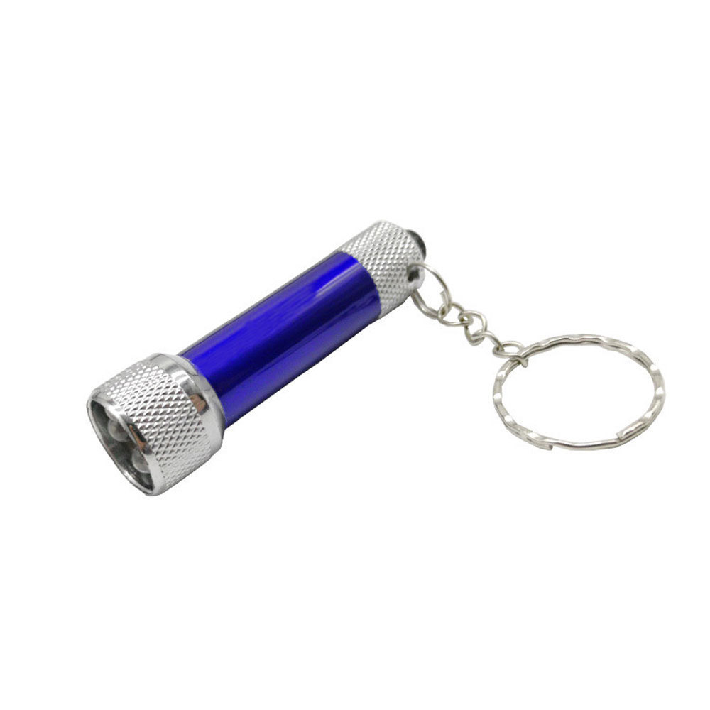 Wholesale Keyring Mini Pocket LED Flashlight Keychain Torch 5 LED Flash Light for Camping Night Walking Outdoor