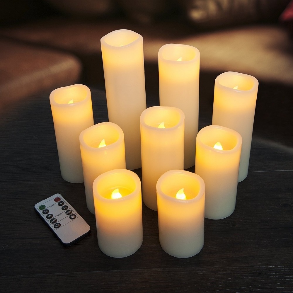 Flameless Candles Battery Operated H 4