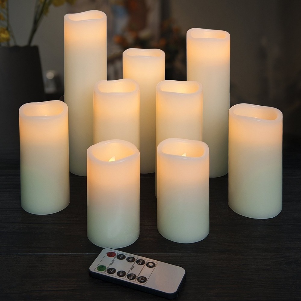 Flameless Candles Battery Operated H 4