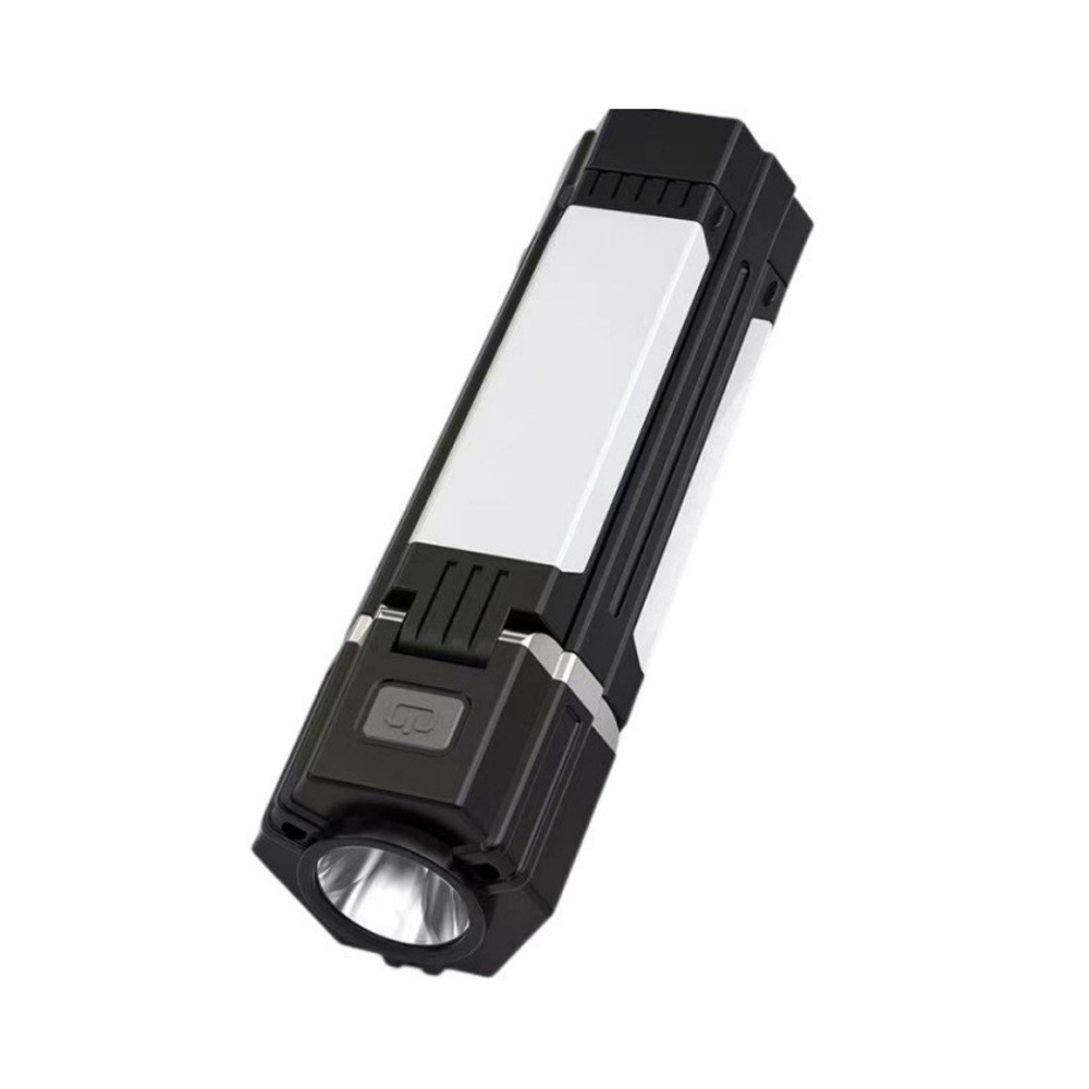 Battery rechargeable flashlight torch light Folding Multifunctional outdoor camping lights hanging lights