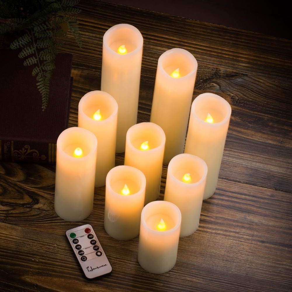 Flameless Candles Battery Operated H 4