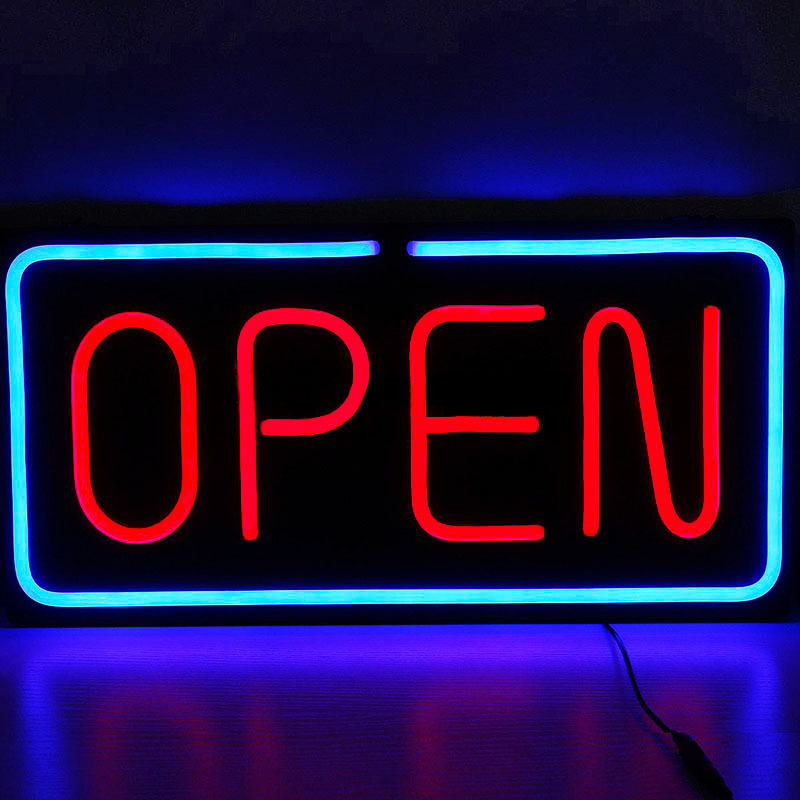 Hot selling Custom Led Neon Lighting Open Sign for business Neon Lights Custom Letters Led Open Signs for store pub club