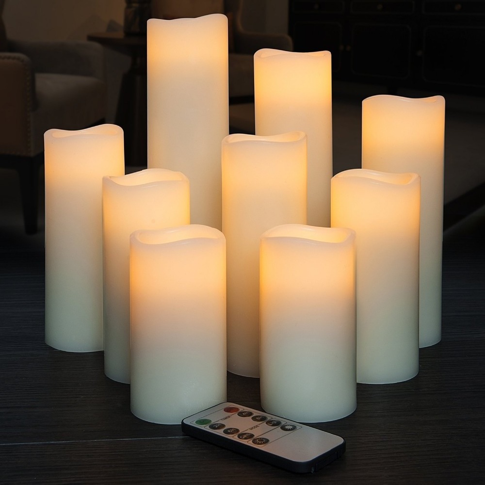 Flameless Candles Battery Operated H 4