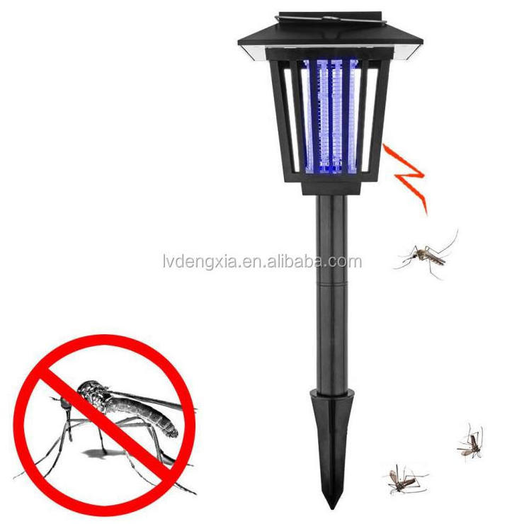 Solar mosquito/fly trap/killer lamp Outdoor pest control uv lamp fly trap with uv light