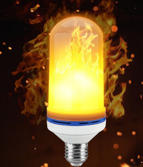 Home Decorative Effect Fire Lamps E27 3W LED Led Flickering Flame Light Bulb For Living Room