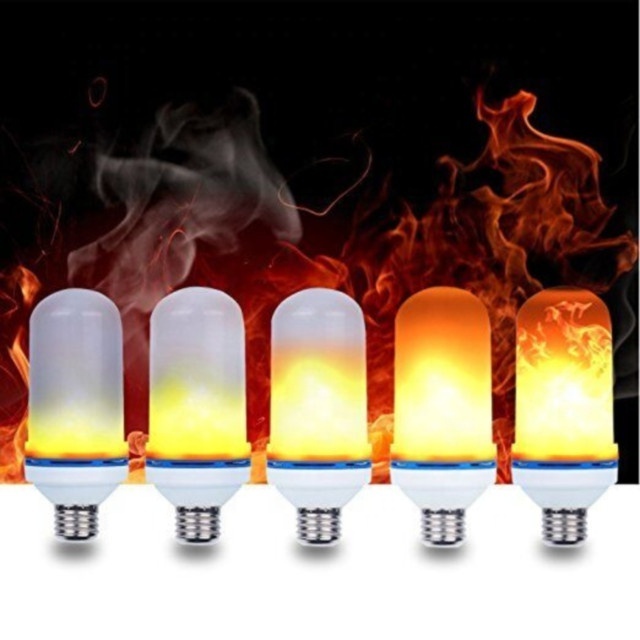 Home Decorative Effect Fire Lamps E27 3W LED Led Flickering Flame Light Bulb For Living Room