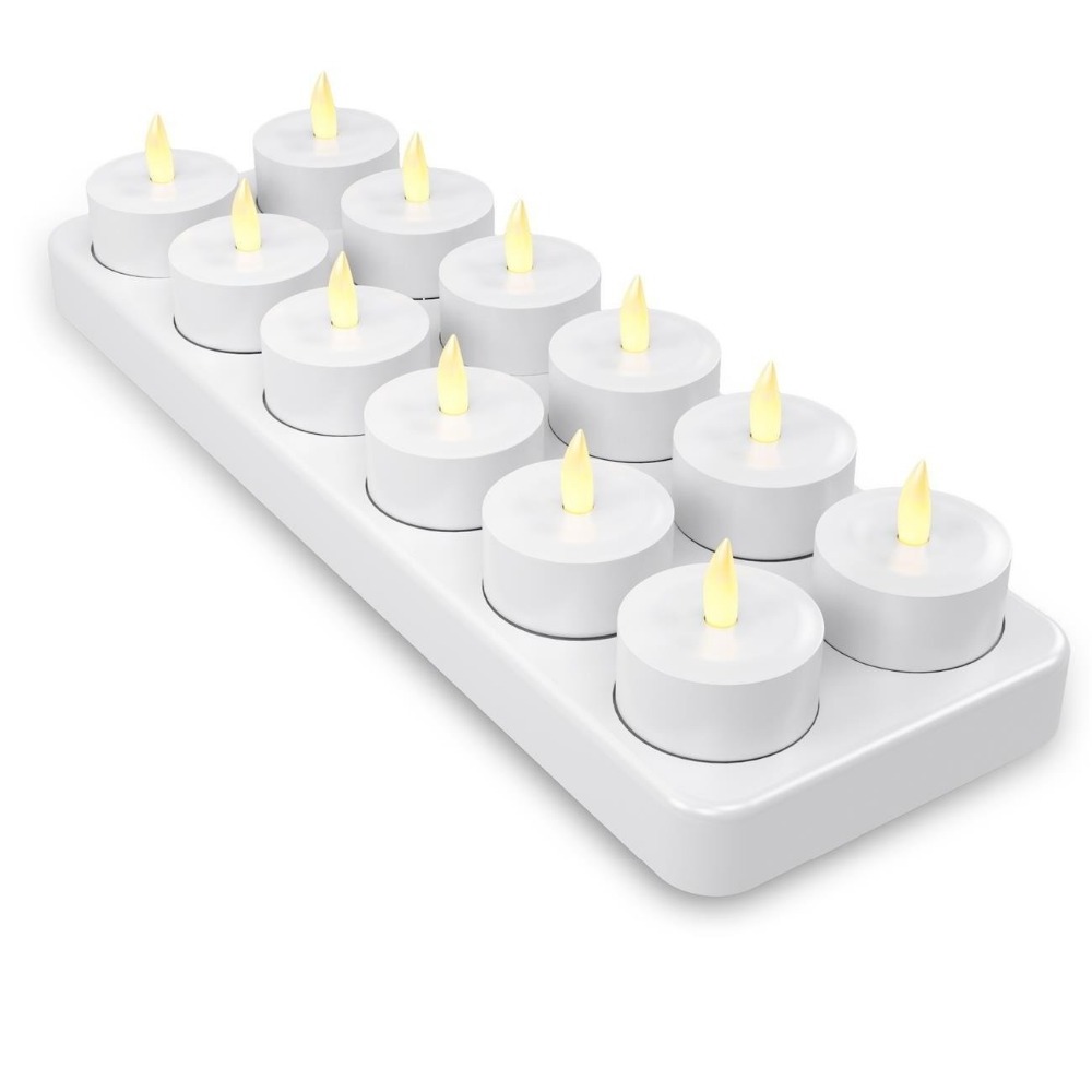 Hot Selling Safety Flameless Rechargeable Electric Tea Light LED Candle Supplier