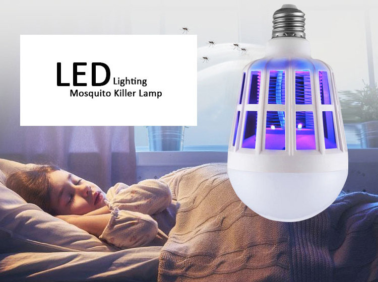 Mosquito Killer Led Light Bulb E27 Mosquito Repellent Lamp 15W