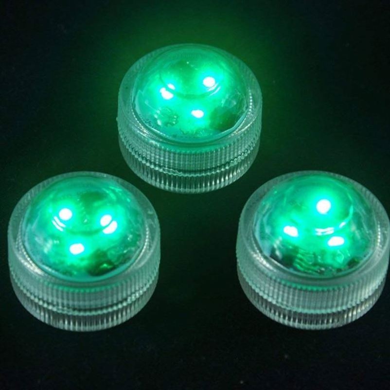 Submersible mini bright LED candle tea light with battery powered