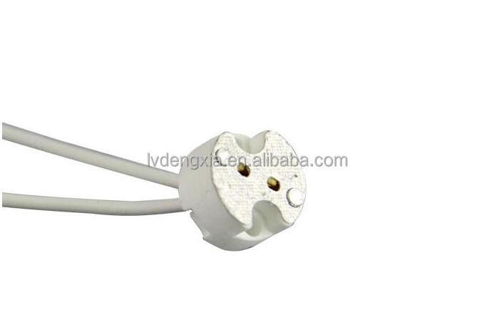 GU10 MR16 Ceramic Lamp Holder GU5.3 Socket Connector MR16 lamp holder Socket for led Halogen Spotlight