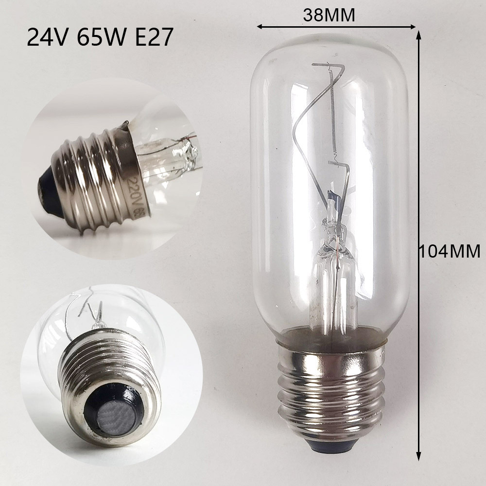 P28S Marine Lights 24V 65W Professional Sailing Bulb Navigation Light Bulb 2700K Clear Glass Marine Light Bulbs