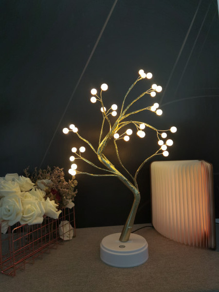 Table Lamp LED Maple Tree Light Room Holiday Wedding Decorative Lighting