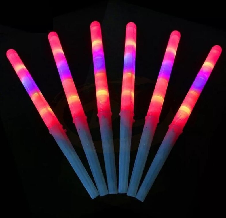 Colorful Glowing Marshmallow Led Stick Party Supplies Flashing Glow Sticks for Cotton Candy Light Up Flashing Stick