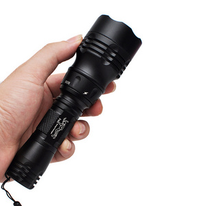 Battery powered Diving flashlight Underwater Dive light Scuba diving Waterproof Flashlight for Under Water Deep Sea Cave