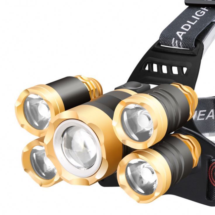 Hot sale Led Head light Rechargeable High Lumen flashlight Headlamp wholesale price outdoor headlight camping lamp fast shipping