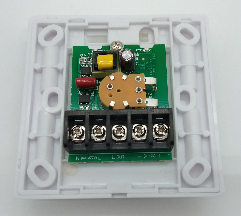 DC0-10V wall mounted rotary panel AC input 100-240V rotary switch 0-10V led dimming controller Knob led light dimmer controller