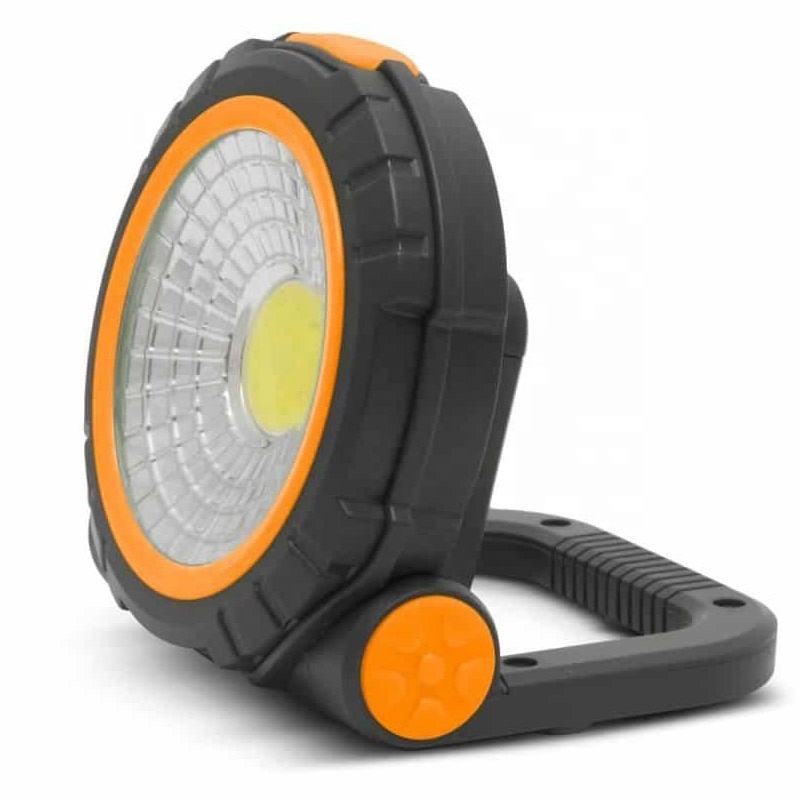 Magnetic Battery COB LED Work Lamp 3W Red Signal Light