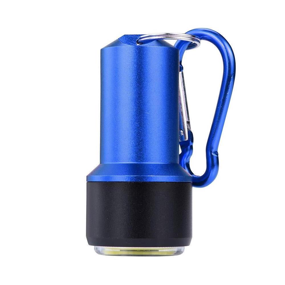 Quick-Release Keyring Flashlight with COB LED Light