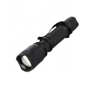 5W Rechargeable Tactical Flashlight Black