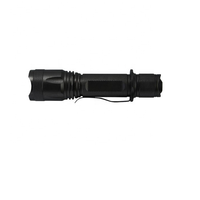 5W Rechargeable Tactical Flashlight Black