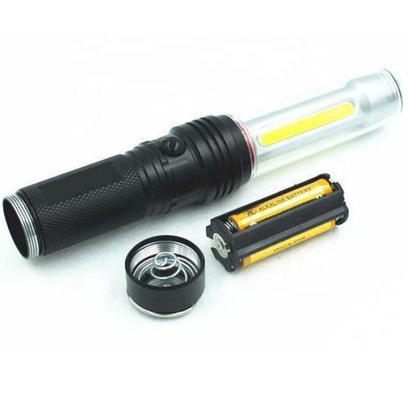 XPE + COB 1200 Lumens Magnetic Tail LED Flashlight