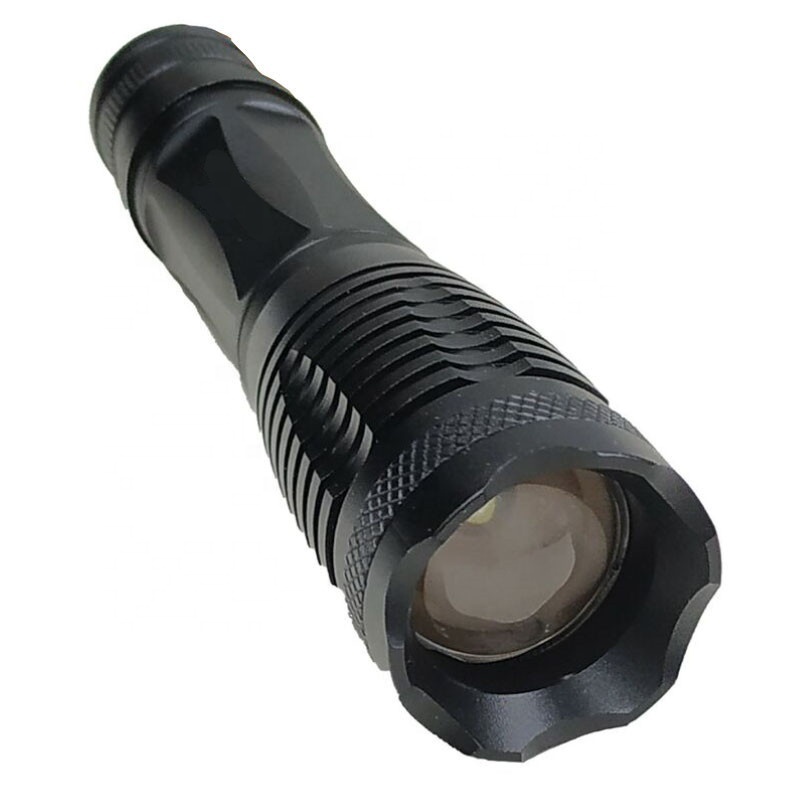 LED Hand Flashlight Zoom 1500LM IP65 Pack 1 Unit