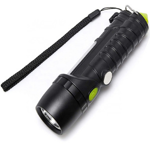 Magnetic Rechargeable LED Tactical Flashlight