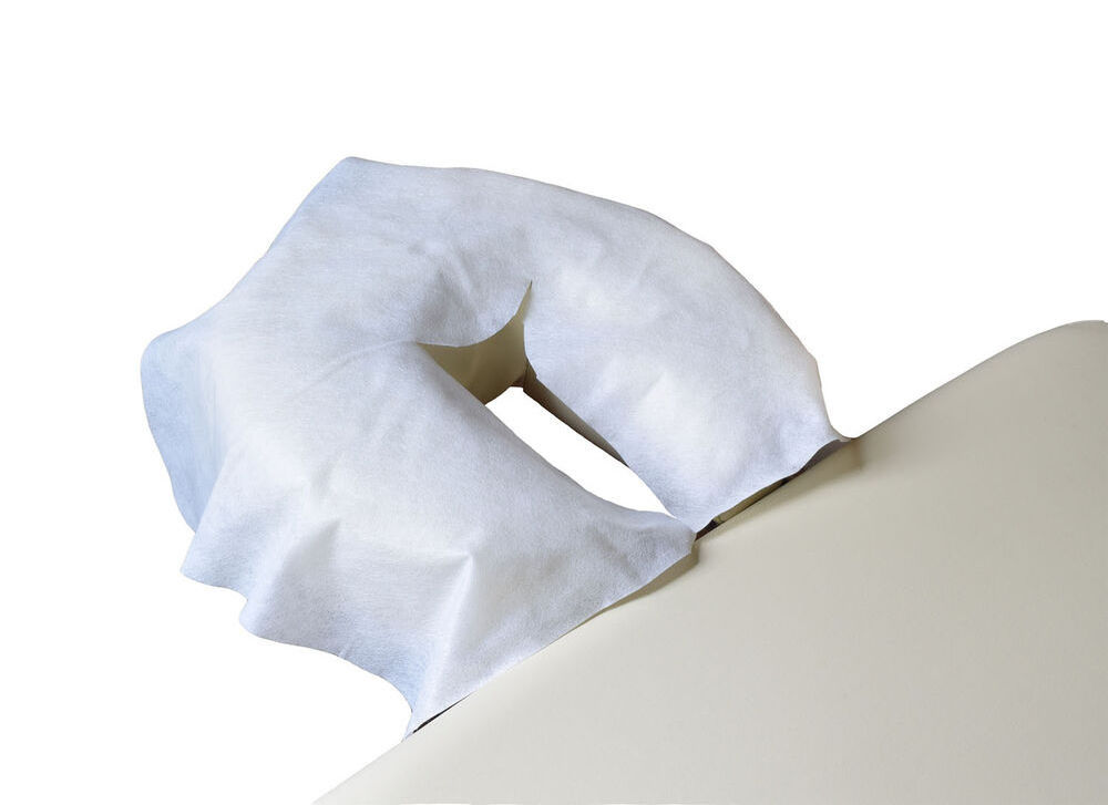 Disposable Non-Woven Face Rest Cover Face Cradle Cover Pillow Cover For Massage Bed With High Quality