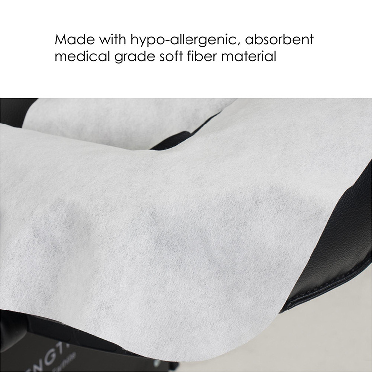 Disposable Non-Woven Face Rest Cover Face Cradle Cover Pillow Cover For Massage Bed With High Quality