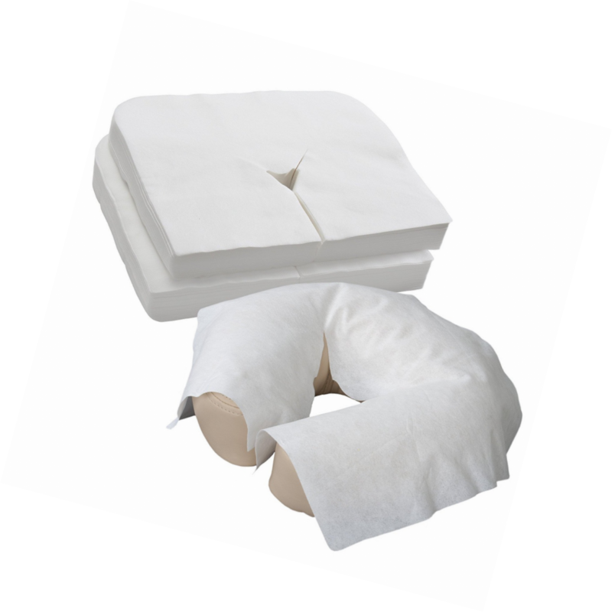 Disposable Non-Woven Face Rest Cover Face Cradle Cover Pillow Cover For Massage Bed With High Quality