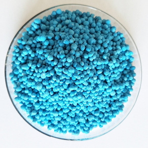 Inorganic complex fertilizers popular npk 12 12 17 2 blue granular npk fertilizer