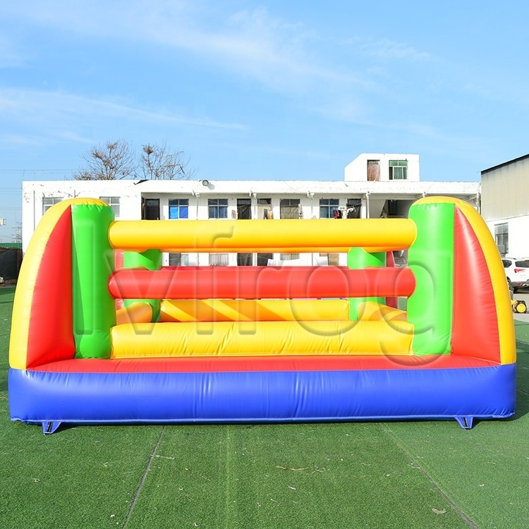 Commercial Inflatable Sport Games Portable Bouncy Boxing Inflatable Boxing Ring With Helmets For Party or Event