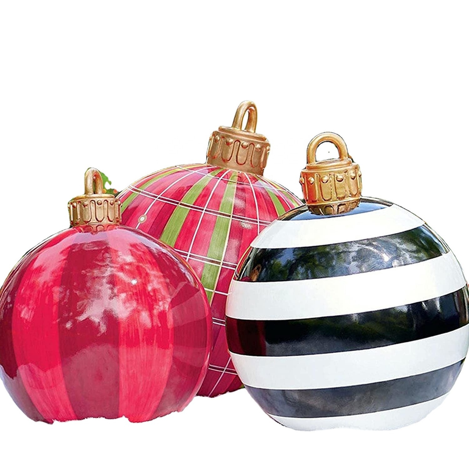 23.6 inch Outdoor Christmas Inflatable Decoration Ball/PVC Giant Christmas Inflatable Ball In Stock